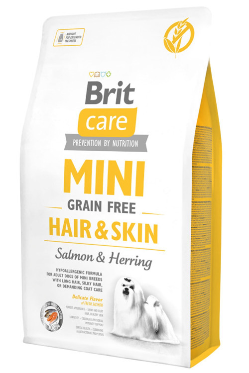 Tahılsız Mini Adult Hair Skin Somonlu Ve Ringa Balıklı Yetişkin Köpek Maması 7 Kg