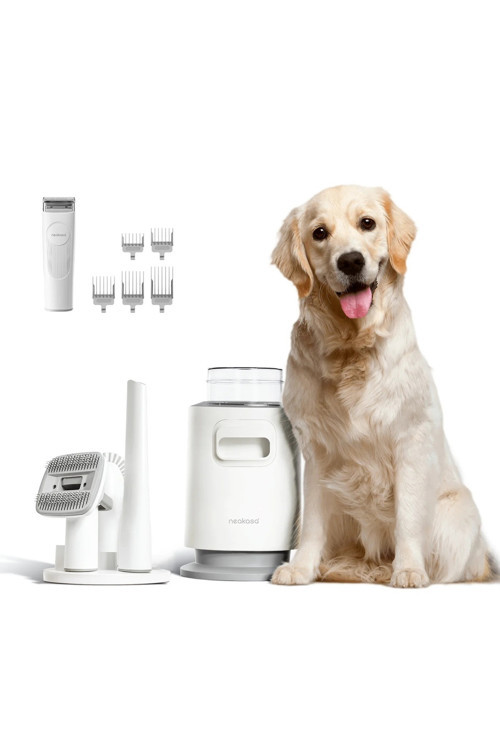 P0 Pro Vakumlu Kedi Köpek Tıraş Ve Tarama Seti - En Sessiz Model - 1 Yıl Garantili-Neakasa
