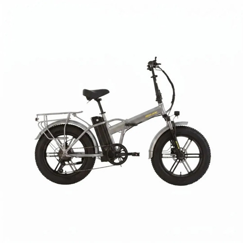 E-Folding F3 20 Jant 7 Vites 43 Cm Metalik Gri Elektrikli Katlanır Bisiklet