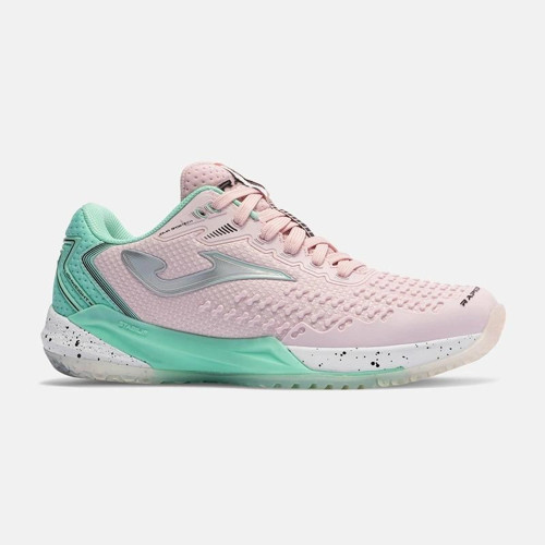 TRALS2613C Rapid Lady Toprak Kort Kadın Tenis Ayakkbısı - Pembe/Yeşil