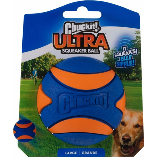 ! Ultra Squeaker Sesli Köpek Oyun Topu Büyük Boy