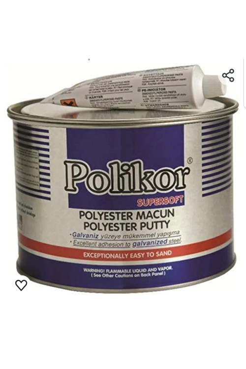 POLYESTER MACUN ÇELİK MACUNU 500 GR