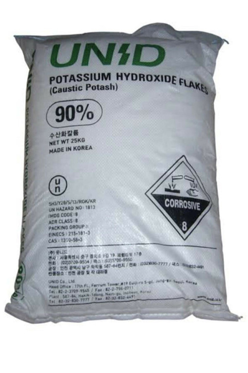 Unid Potasyum Hidroksit - Potas Kostik ( 5kg) Hümik Asit Yapmak Için