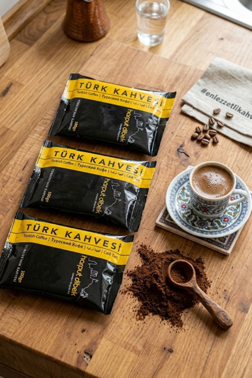 Geleneksel Alâ Türk Kahvesi 3'lü Set (3 x 100gr) - Ekonomik Paket