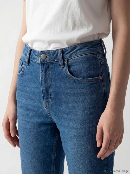 Mavi Straight Fit Kadın Jean Pantolon