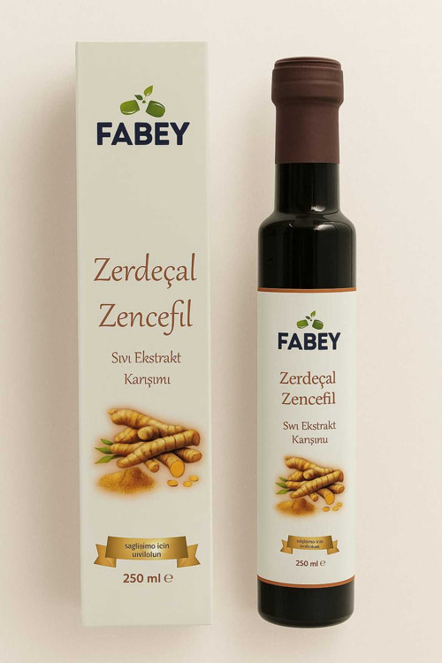 Zerdeçal & Zencefil Sıvı Ekstrakt Karışımı 250ml