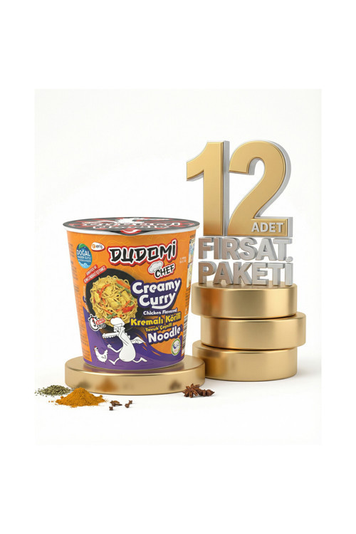 Bardak Kremalı Körili Tavuk 12x80 Gr