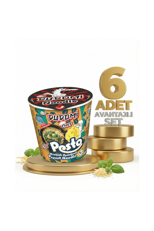 Bardak Kremalı Pesto Soslu 6x80 Gr