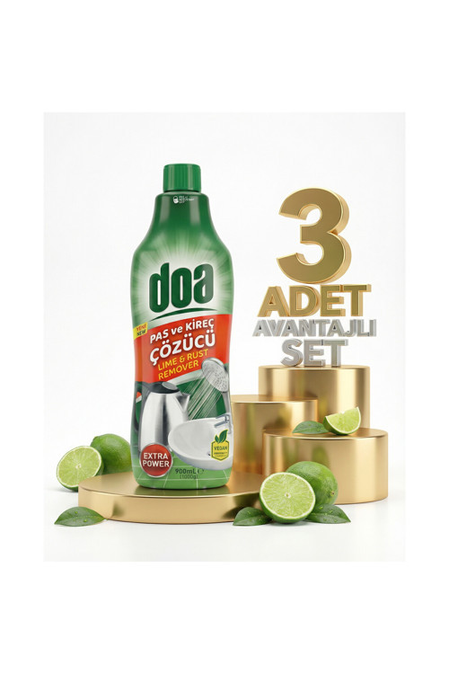 Pas Ve Kireç Çözücü 3x900 Ml