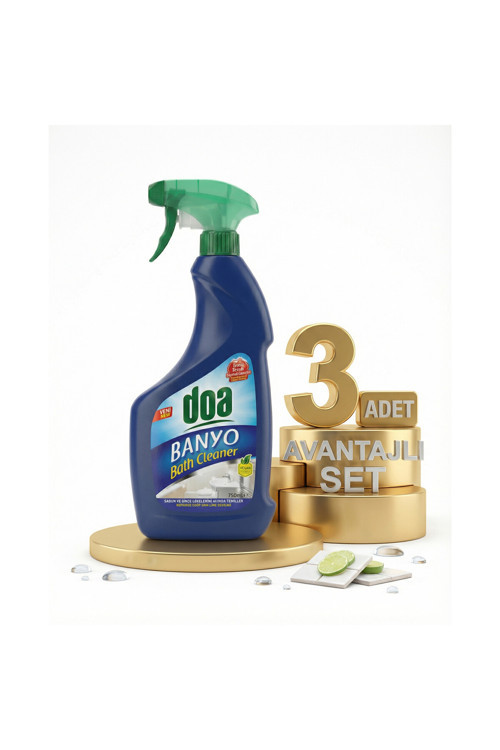 Banyo Temizleyici 3x750 Ml