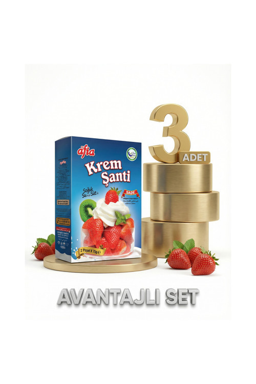 Sade Krem Şanti 3x150 Gr