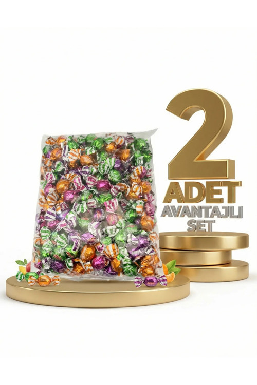 Aybon Topşeker Meyveli Bonbon 2x1 Kg