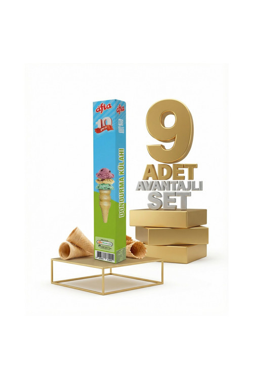 Dondurma Külahı 9x10lu