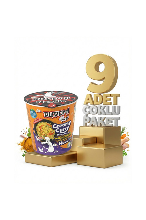 Bardak Kremalı Körili Tavuk 9x80 Gr