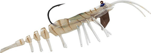 Teke Baby 55 55mm 3.8gr Silikon Karides Yem TKJ-106 Naturel Shrimp