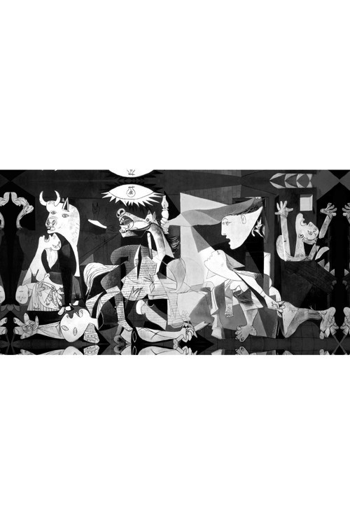 Art-Picasso-001-Guernica Kanvas Tablo