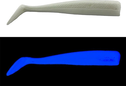 Sargan 8cm 5 Adet Silikon Yem Glow