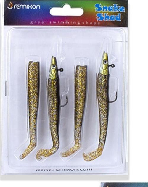 Snake Shad 11cm 10gr 4+2 Silikon Balık 09