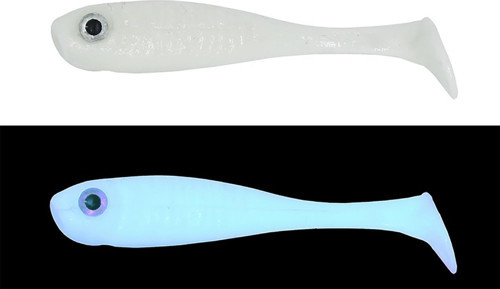 Gümüş 7cm 5 Adet Silikon Yem Naturel Ghost