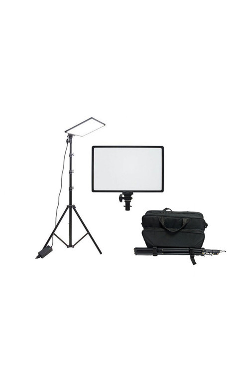 ,sl-288a Soft Light Soft Işık Seti, 2 Metre Döküm Ayaklı,taşıma Çantası Hediyeli