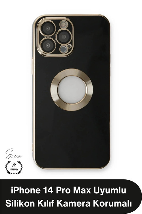 #Kılıf iPhone 14 Pro Max Uyumlu Silikon Kılıf Darbe Korumalı Kamera Lens Çerçeveli Esnek Yumuşak Dok