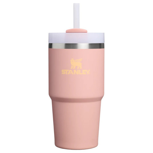 Quencher Pipetli Termos Bardak 0.59 LT / Peach Rose