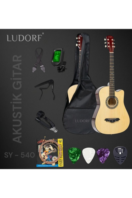 Sy540 Akustik Gitar Profesyonel Seviye