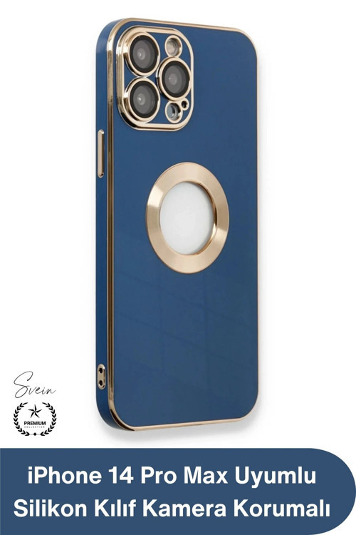 #Kılıf iPhone 14 Pro Max Uyumlu Silikon Kılıf Darbe Korumalı Kamera Lens Çerçeveli Esnek Yumuşak Dok