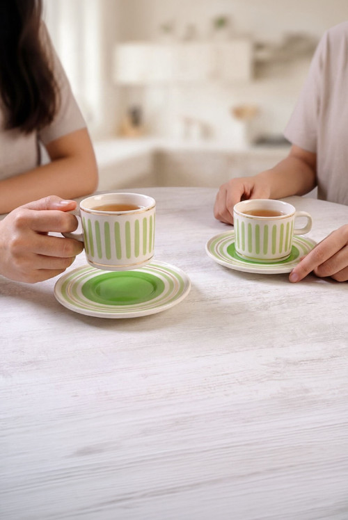 Mental 4 Parça Çay Fincan Takımı 6559