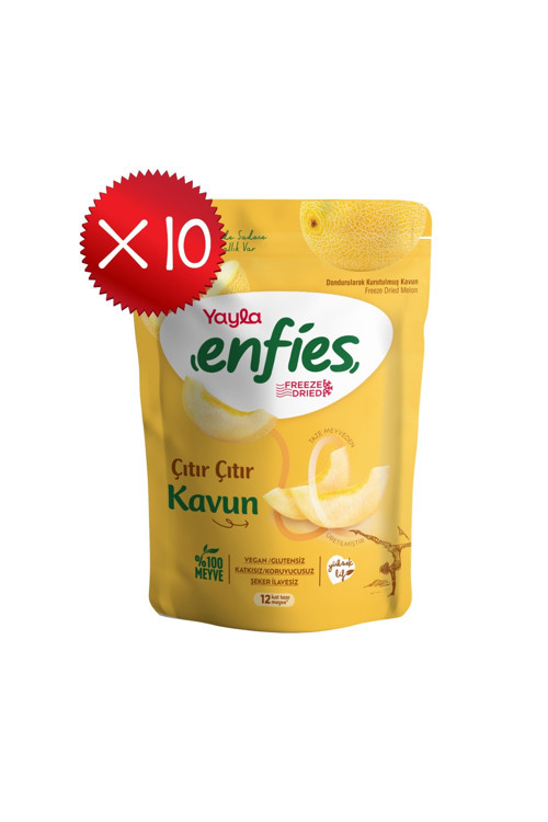 Enfies Freeze Dried Kavun 15 g x 10 Adet