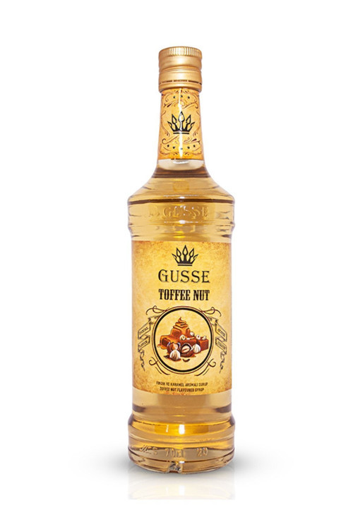 Toffee Nut Karamel Fındık Şekerleme Kokteyl Şurubu Kahve Şurubu 70 Cl Cam Şişe