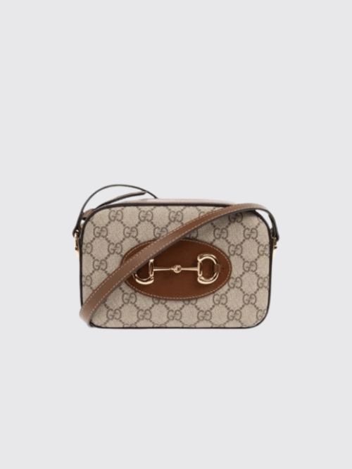 Small Horsebit 1955 Shoulder Bag Brown