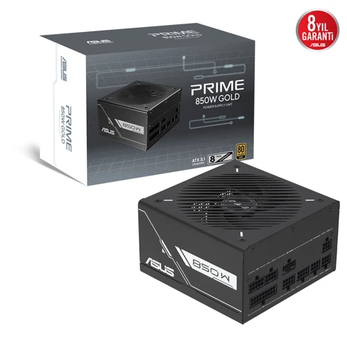 Prime 850G 850W Gold 80 Plus Full Modüler Gaming (Oyuncu) Güç Kaynağı