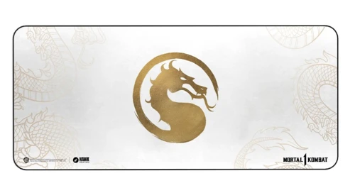 Mortal Kombat Gold Dragon 90x40 Mouse Pad