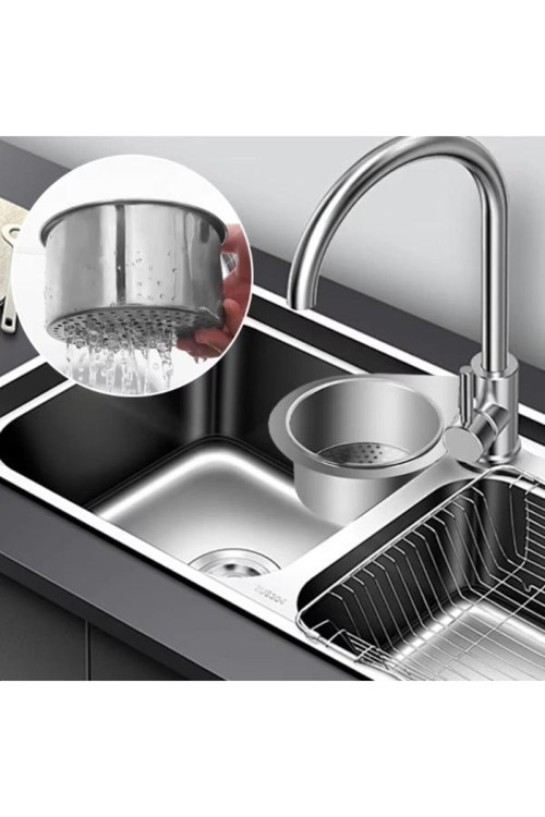 Yüksek Kalite Premium Kuğu Tasarımlı Paslanmaz Lavabo Drenaj Sepeti Paslanmaz Çelik Süzgeç