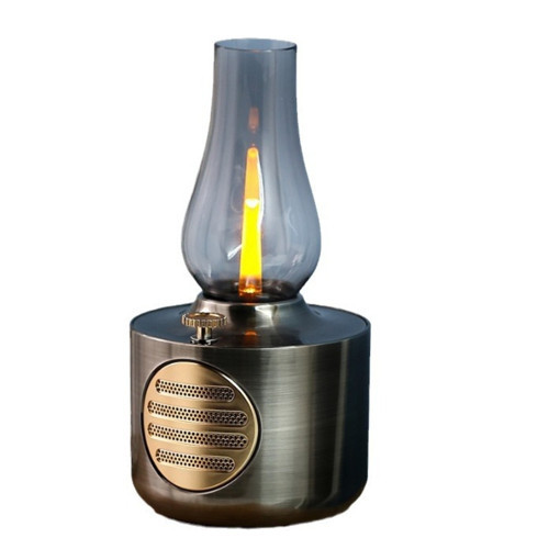 BlueSeed BS-604 Vintage Gaz Lambası Tasarımlı Bluetooth Hoparlör ve LED Lamba