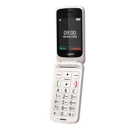 GL595 Tuşlu Cep Telefonu Titanyum Beyaz