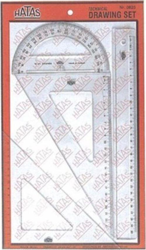 Hataş Öğrenci Tipi Teknik Okul Çizim Takımı 26cm