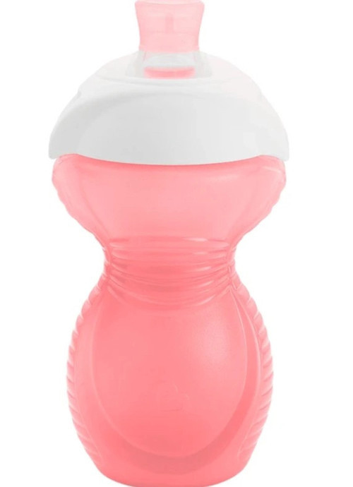 Click Lock Isırmaya Dayanıklı Emzikli Bardak 9 Ay+ 296 Ml 90063 Pembe