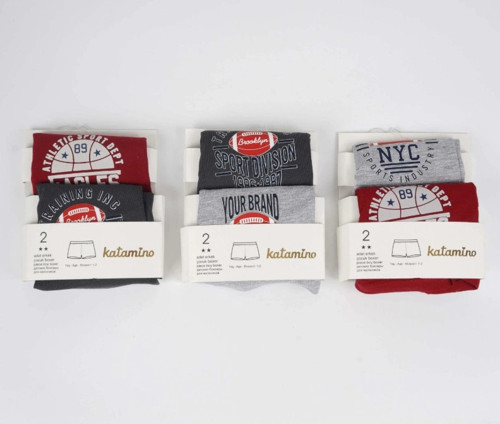 Division Erkek 2li Boxer Set K128235 Karışık Renk