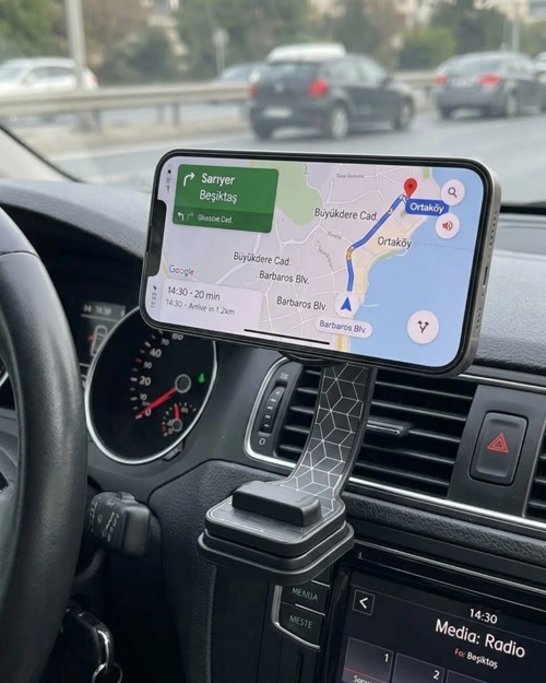 Dashboard Manyetik Telefon Tutucu Ayarlanabilir Telefon Standı