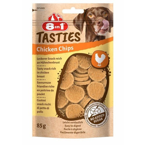 Tasties Chicken Chips Tavuk Cipsi 85 gr Köpek Ödülü