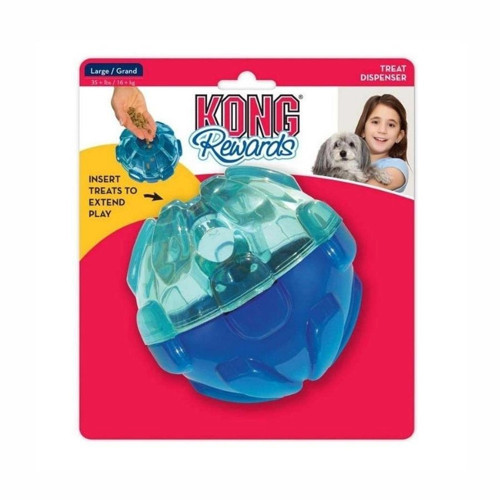 Rewards Ball Köpekler için Ödül Maması Dağıtma Oyuncağı L