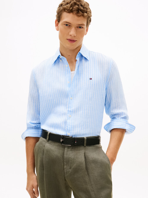 LINEN BENGAL STRIPE