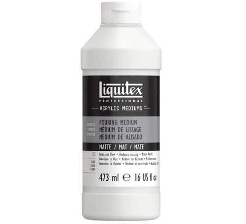 Professional Akrilik Mat Pouring Medyum 473ml