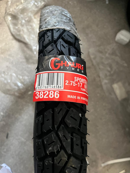 2,75-17 TL 6 PR MOTOSİKLET LASTİĞİ (MODEL GHAURI)