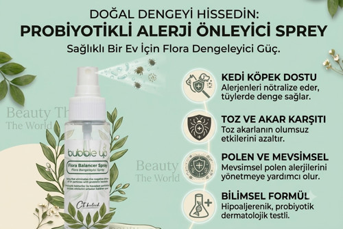 Bubble Up Flora Balancer Probiyotikli Alerji Önleyici Sprey Beauty The World Bandrollü