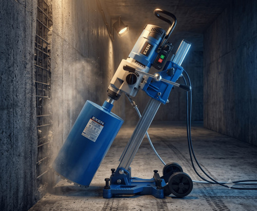 EPT 4500 A 4350 W Açılı Sehpa Karot Makinesi