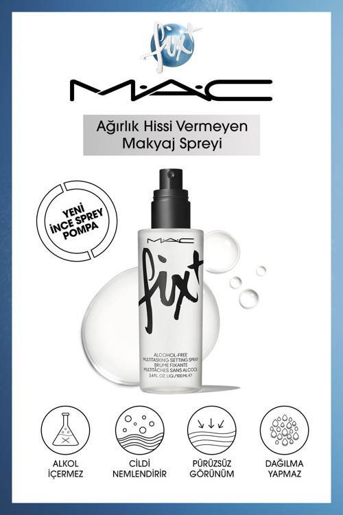 Fıx Original Çok Yönlü Makyaj Spreyi Cildi Hazırlar & Sabitler 100 ml