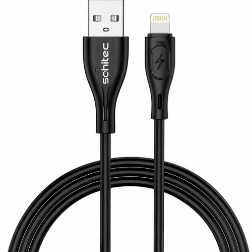 USB-A to Lightning 30W Hızlı Data ve Şarj Kablosu 1m Siyah HG/C-09AL